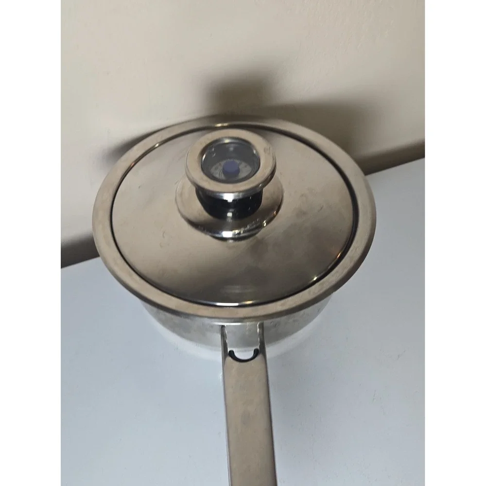 Nutri-Stahl Millennium XXIV E Pot T304S Surgical Stainless Steel TempAlert Lid